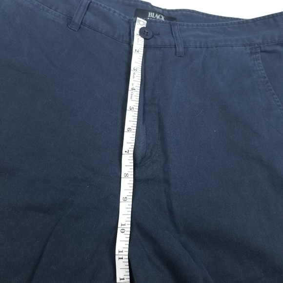 Black Saks 5th Avenue NWT Shorts Size 34 in Navy - Picture 9 of 9